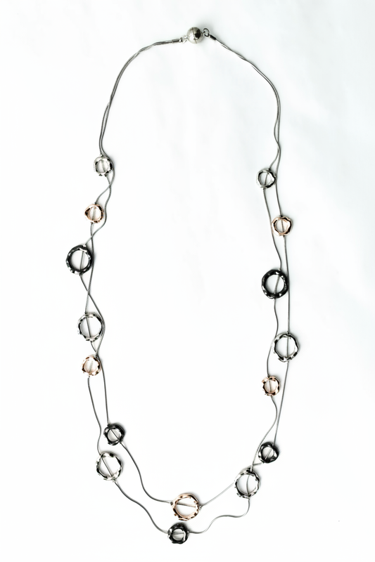 Long Steel Necklace – Sharpened 2:3