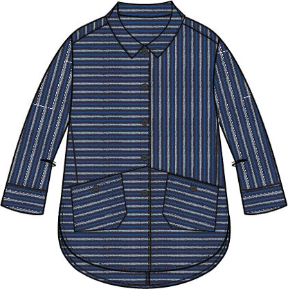 Habitat Pasadena Stripe Button Front Shirt