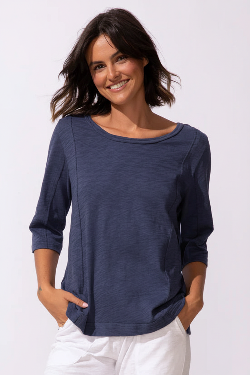 Navy Top Sharpened