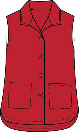 Habitat Box Quilted Pocket Vest-NEW!