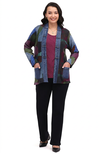 Patterned front-view preview