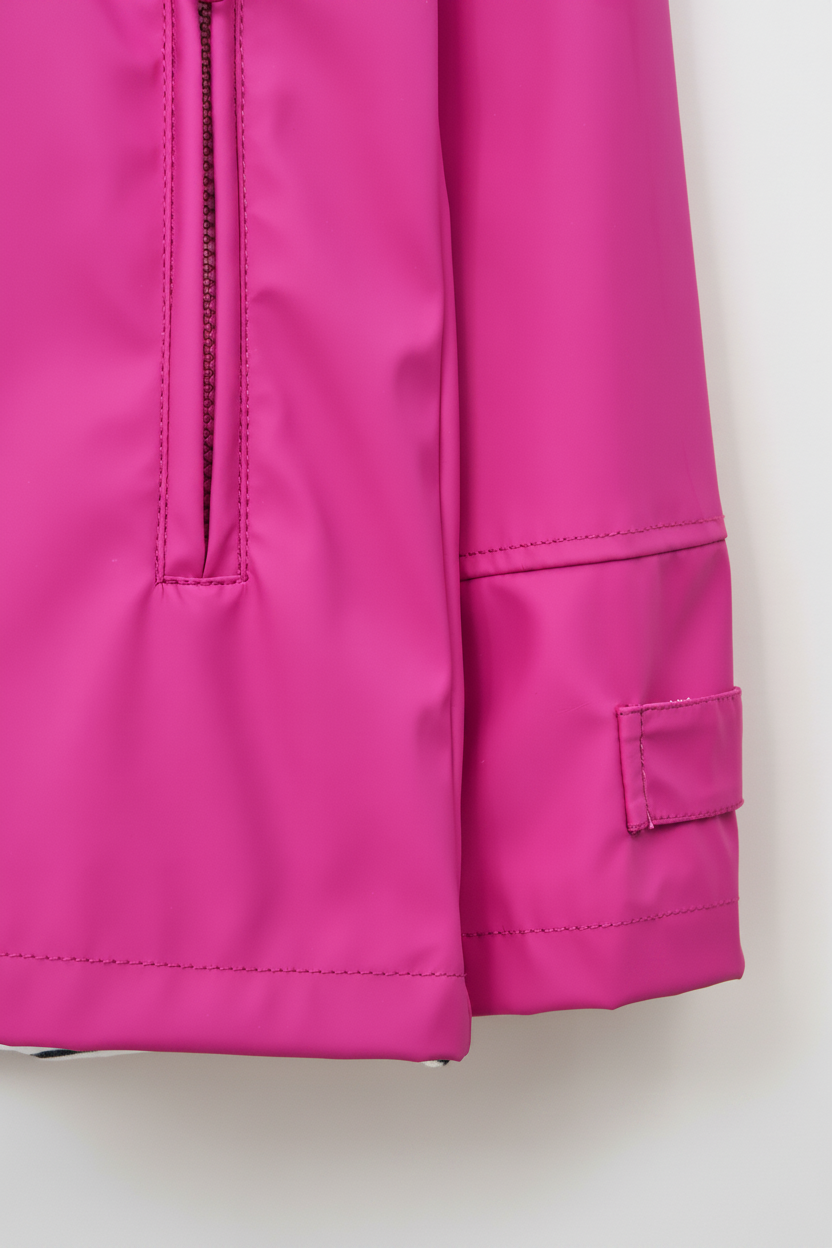 Pink Jacket Hem Detail