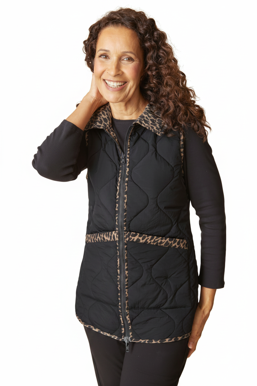 Quilted front - white background