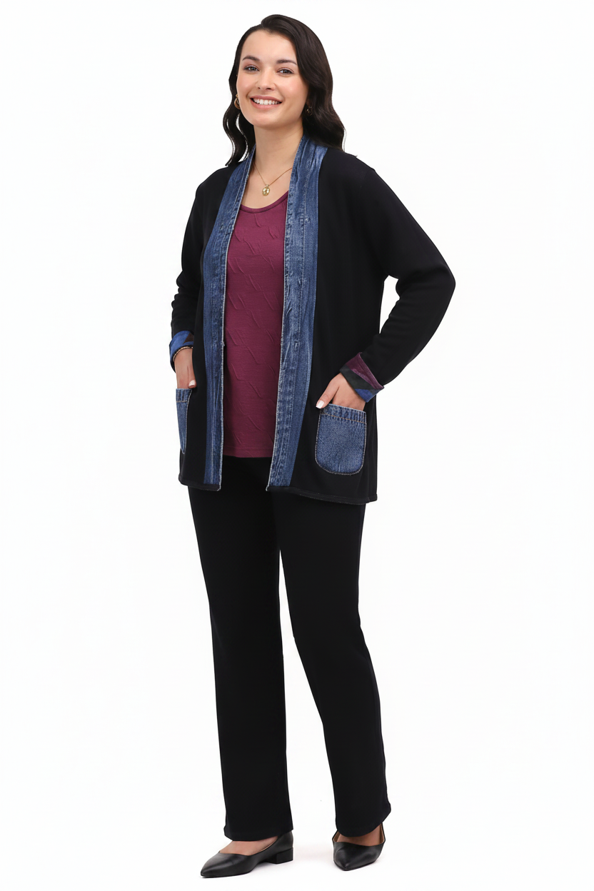 Reverse black - black pants
