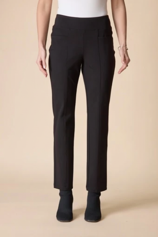 Seamed Pocket Pant – Black