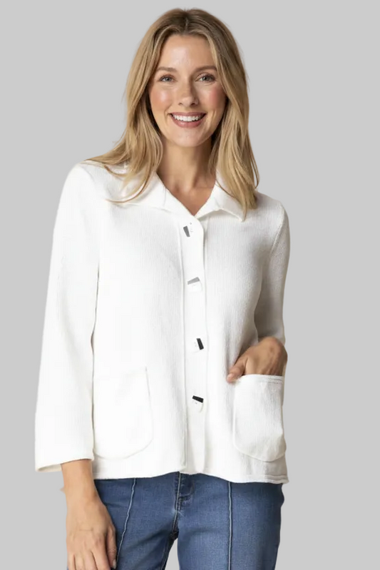 Sharpened front view