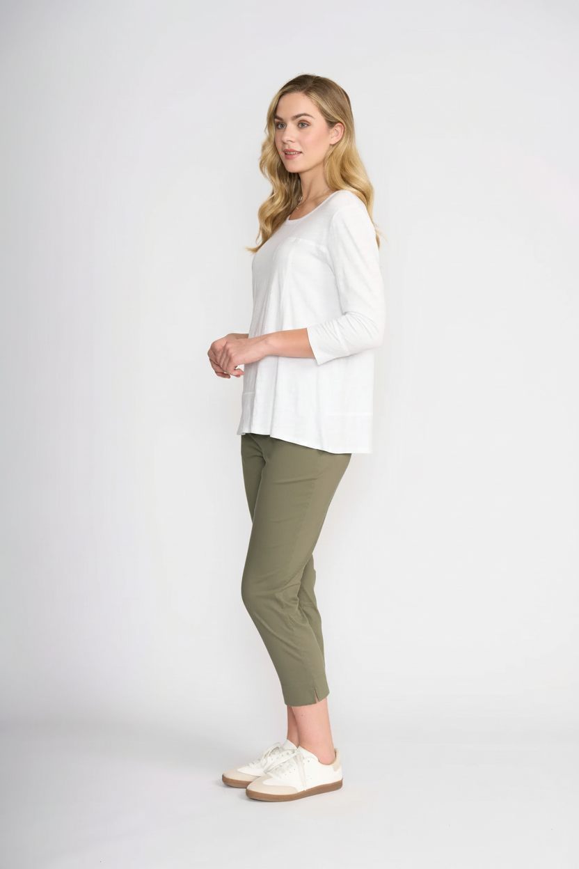 Side view 1 - sage grey