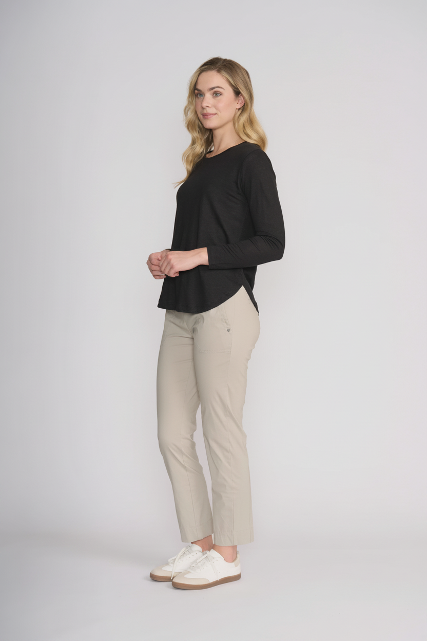 Side view - light khaki