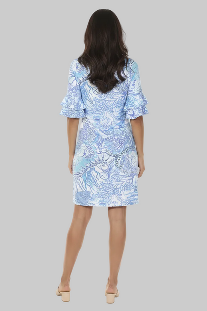 Tango Mango Cha-Cha Sleeve Dress - Back View