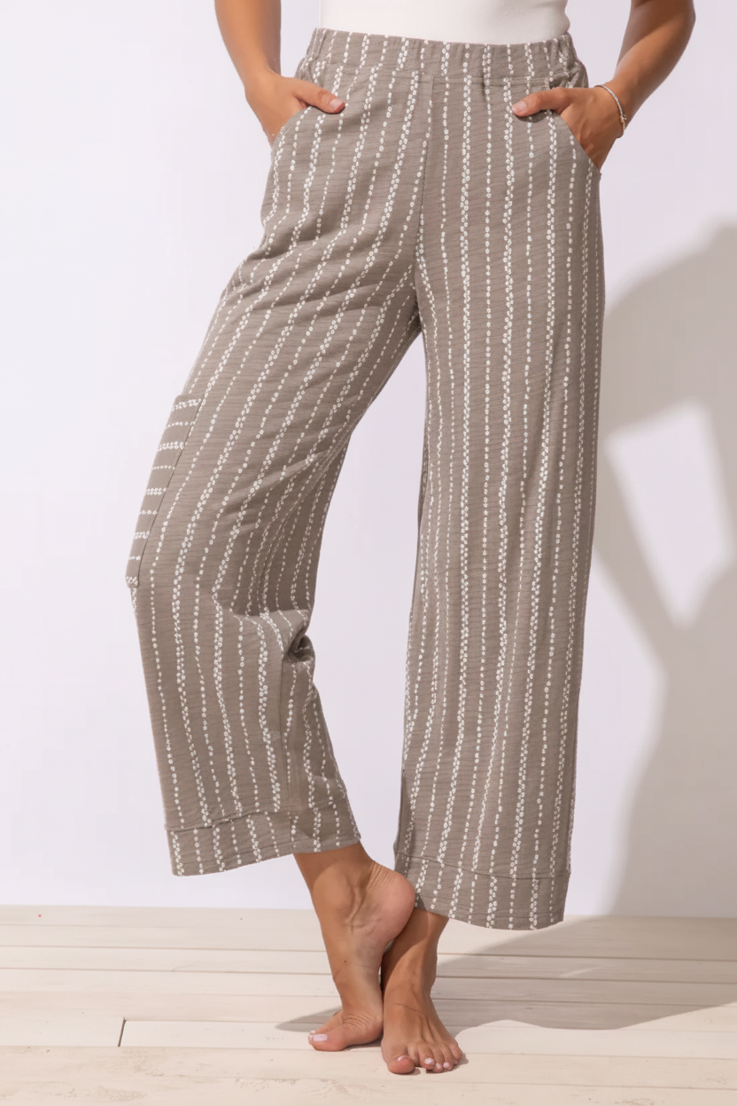 Taupe full length back