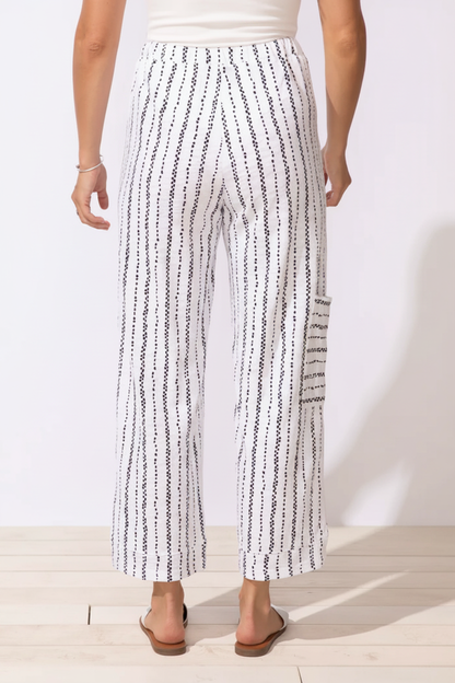 Taupe stripe front full