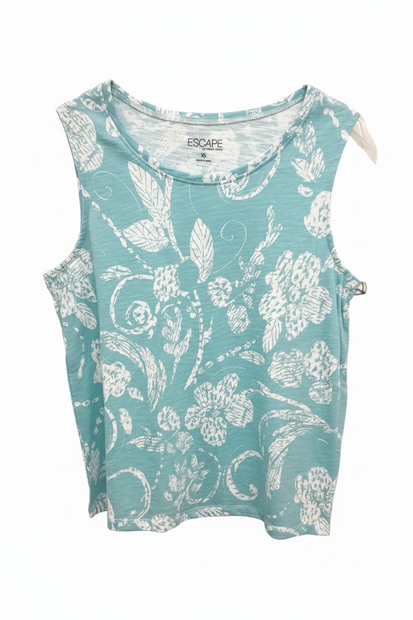 Teal Tank Front