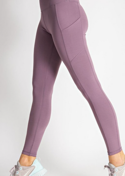 Butter Soft Basic Full Length Leggings - Raspberry / S  Butter soft  leggings, Soft leggings, Perfect leggings