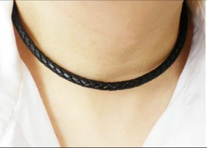 Leather Magnetic Cord Necklace