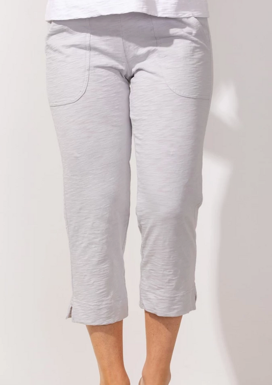 Escape by Habitat Textured Peruvian Cotton On The Go Capri